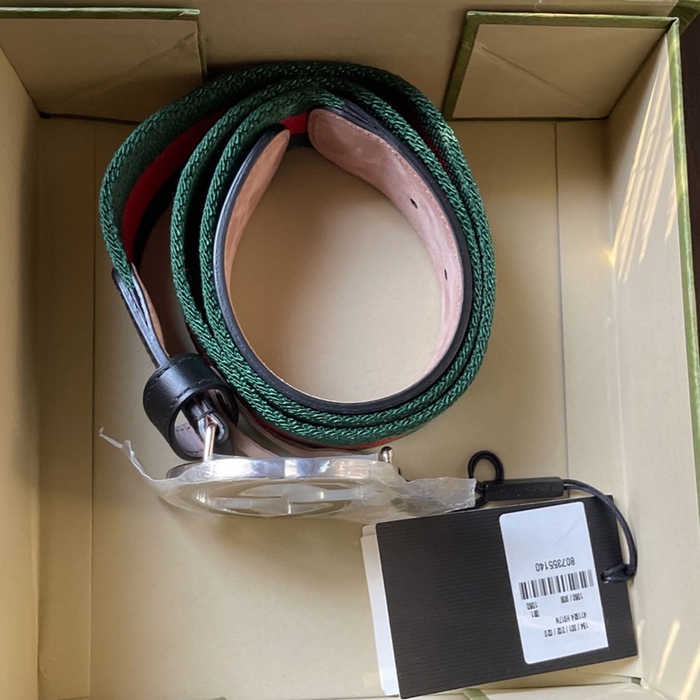 Gucci Web belt w G Buckle